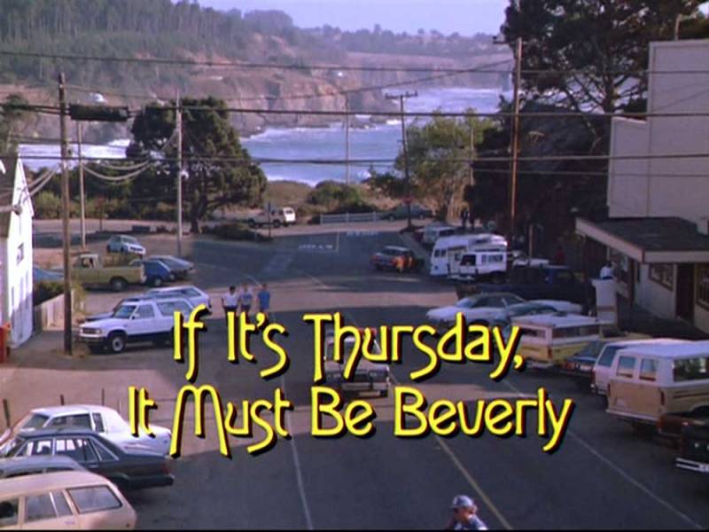Mendocino as Cabot Cove in “If It’s Thursday, It Must Be Beverly”